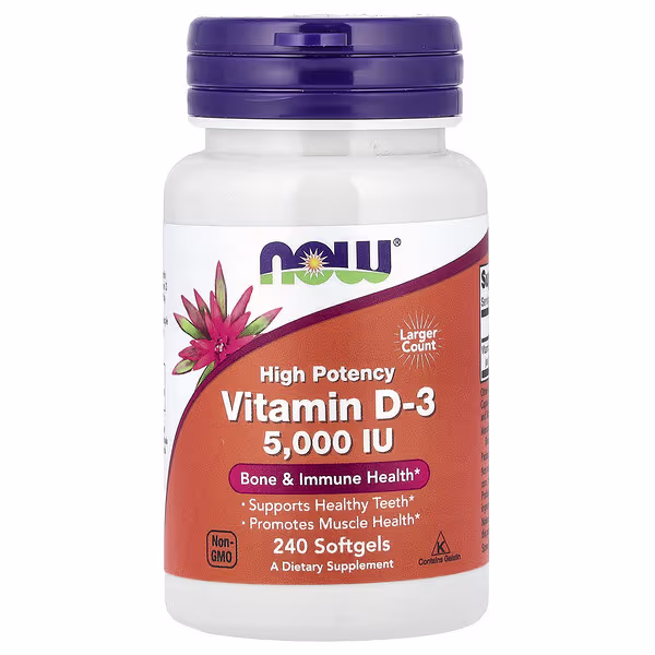 Now Foods Vitamin D3 5000 IU